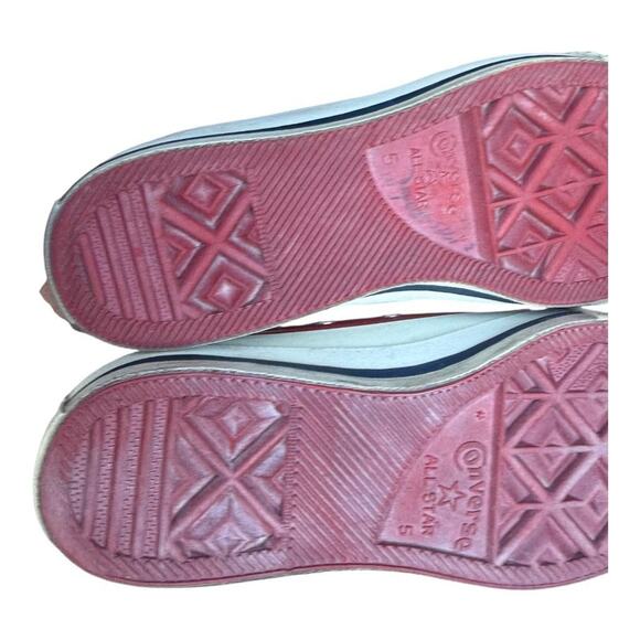 Vintage Converse All Star Low Top Sneaker America Flag Made in USA Men 5 - Picture 11 of 11